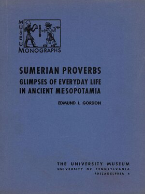 cover image of Sumerian Proverbs